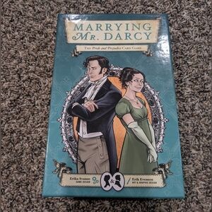 ****NOT FOR SALE******Marrying Mr. Darcy The Pride and Prejudice Card Game